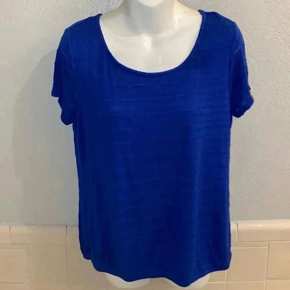 AB Studio Tops - AB Studio Scoop Neck Cool Winter Blouse